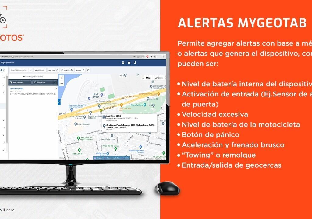 Alertas MyGeotab